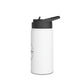 Stainless Steel Water Bottle, Standard Lid